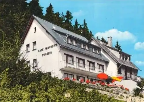 AK, Schwalefeld, Café "Fernblick", ca. 1968