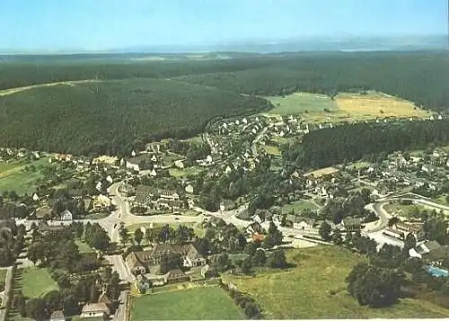 AK, Neuhaus Solling, Luftbild, 1981