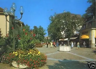 AK, Bad Reichenhall, Im Fußgängergarten, 1984