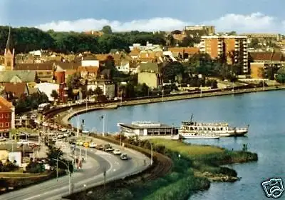 Ansichtskarte, Schleswig a.d. Schlei, Schleipromenade, 1975