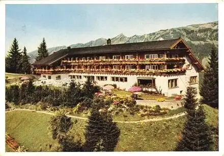 AK, Sonthofen, Berghotel Allgäuer Berghof, 1957