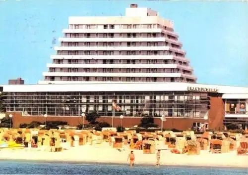 AK, Ostseeheilbad Grömitz, Brandungsbad, um 1980