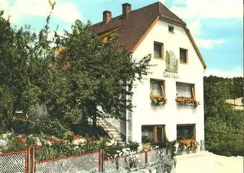 Ansichtskarte, Waischenfeld, Gasthaus "Zum Harletstein", ca. 1973