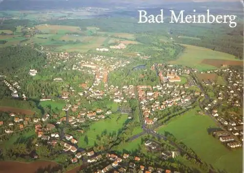 Ansichtskarte, Bad Meinberg Teuteb. Wald, Luftbildansicht, Version 3, um 1990