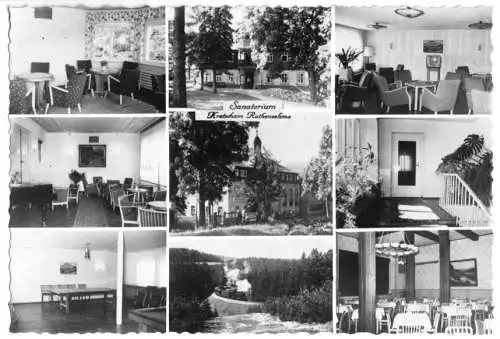 AK, Kretscham Rothensema, Sanatorium, neun Abb., 1962