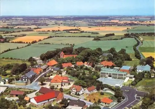 Ansichtskarte, Klein Waabs Ostsee, Luftbildteilansicht, um 1985