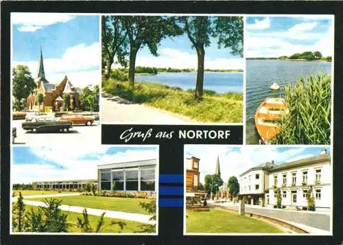AK, Nortorf Holstein, fünf Abb., 1969