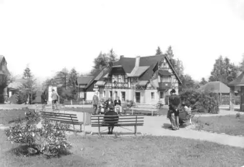 Ansichtskarte, Kurort Oberbärenburg Erzgeb., Pl. d. Republik, 1978