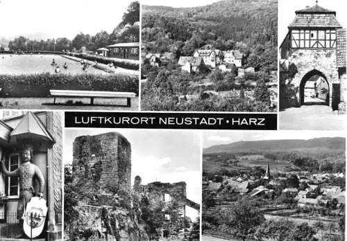 AK, Neustadt Harz, sechs Abb., 1982