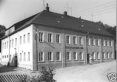 Ansichtskarte, Oberwiesenthal?, Sächsischer Hof, Echtfoto, 1970