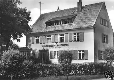 Ansichtskarte, Harzgerode Harz, Jugendherberge, 1968