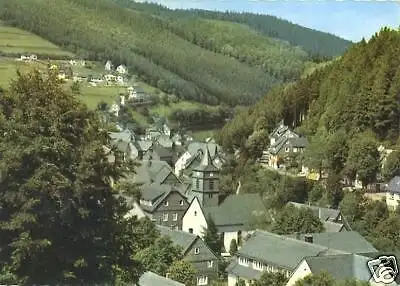 AK, Willingen Waldeck, Teilansicht, ca. 1963