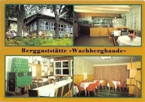 AK, Saupsdorf Kr. Sebnitz, Berggaststätte Wachbergbaude