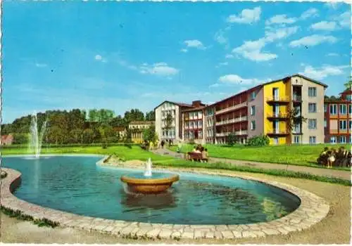 Ansichtskarte, Bad Abbach a.d. Donau, Rheuma-Krankenhaus I, 1967