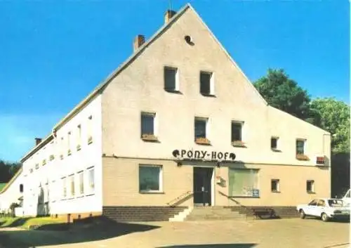 Ansichtskarte, Pressath-Zintlhammer, Hotel "Pony-Hof", um 1978, 1