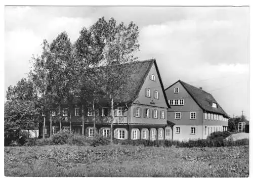 AK, Jonsdorf Kr. Zittau, Jugenherberge "Hilde Coppi", 1986