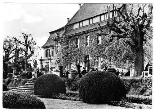 AK, Diesbar-Seußlitz Kr. Riesa, Feierabendheim im Barockpark, 1974