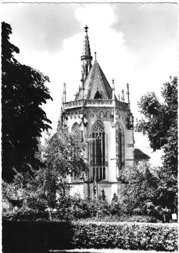 Ansichtskarte, Haßfurt Main, Ritterkapelle, 1977