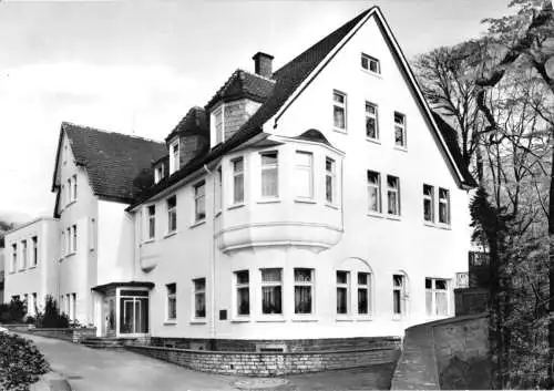 Ansichtskarte, Bad Pyrmont, Hohe Stolle, DRK Müttergenesungsheim, 1974