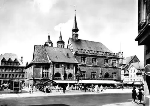 Ansichtskarte, Göttingen, Blick zum Rathaus, 1969