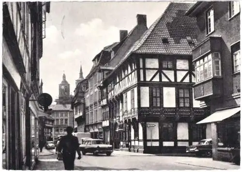 Ansichtskarte, Göttingen, Partie in der Barfüßerstr., 1965