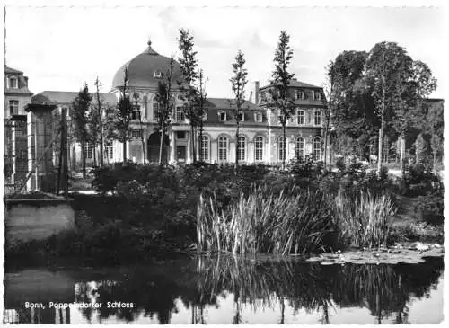 Ansichtskarte, Bonn, Poppelsdorfer Schloß, um 1962