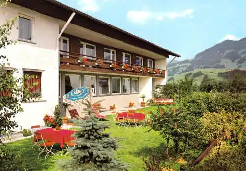 Ansichtskarte, Wertach Allgäu, Hotel "Drei Mühlen", 1993