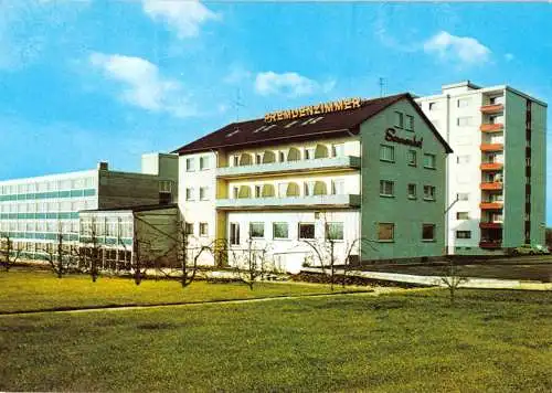 Ansichtskarte, Leutershausen b. Heidelberg, Landhotel "Sonnenhof", 1976