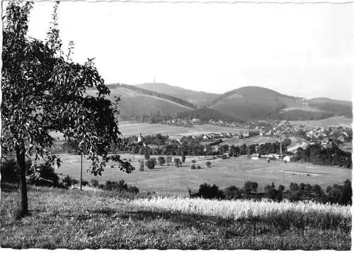 Ansichtskarte, Tabarz-Cabarz, Gesamtansicht, 1963