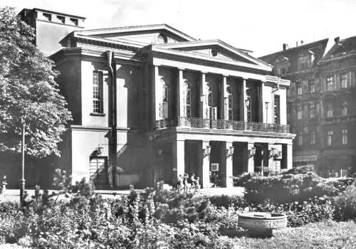 AK, Görlitz, Demianiplatz, Gerhart-Hauptmann-Theater, 1971