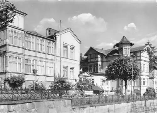 Ansichtskarte, Friedrichroda Thür. Wald, Sanatorium "Tannenhof", 1973