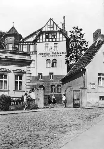 AK, Buckow Märkische Schweiz, Sanatorium "Waldfrieden", 1979