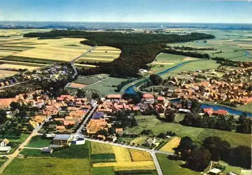 AK, Liebenau Hann., Luftbildansicht, 1975