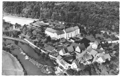 AK, Schönau b. Gemünden am Main, Franziskaner-Minoriten-Kloster, 1964