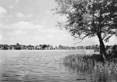 Ansichtskarte, Mirow Meckl., Partie am Mirowsee, 1974