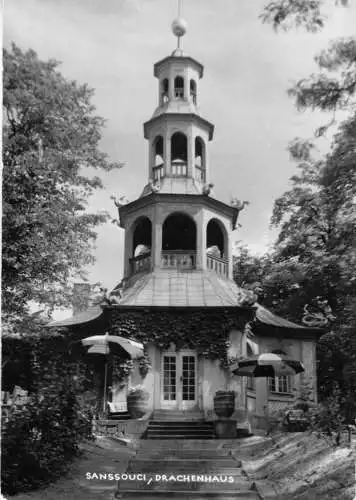 AK, Potsdam Sanssouci, Drachenhaus, 1964