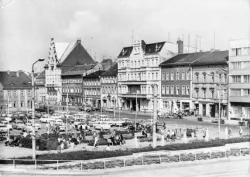 AK, Brandenburg Havel, Neustädter Markt, 1981