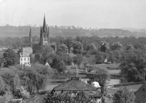 AK, Werder Havel, Blick zur Insel, 1972