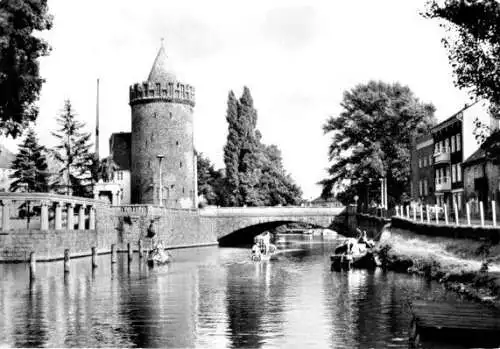 AK, Brandenburg Havel, Steintor und Steintorbrücke, 1978