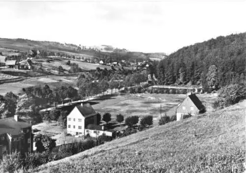 Ansichtskarte, Rechenberg Erzgeb., Teilansicht, 1969