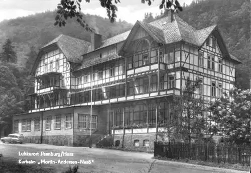 Ansichtskarte, Ilsenburg Harz, Kurheim "Martin-Andersen-Nexö", 1972