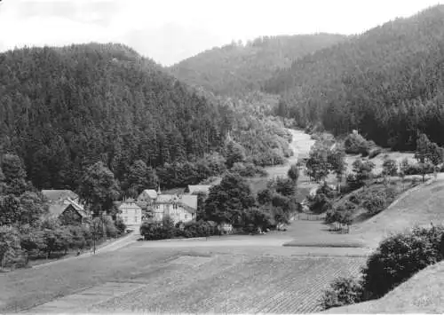 AK, Sitzendorf Thür. Wald, Blick zur Bockschmiede, 1975