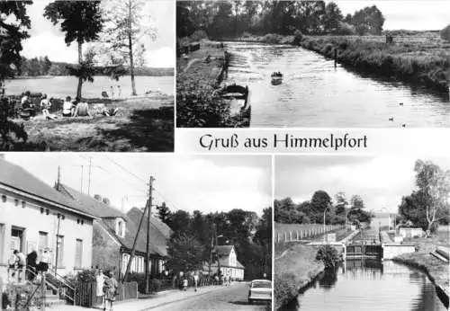 Ansichtskarte, Himmelpfort Kr. Gransee, vier Abb., 1978