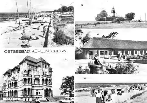 AK, Ostseebad Kühlungsborn, fünf Abb., 1979