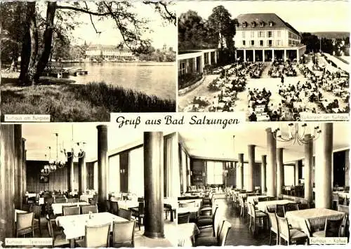 Ansichtskarte, Bad Salzungen, vier Abb., 1962