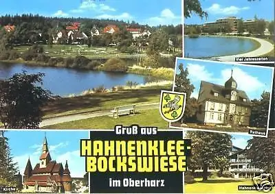 AK, Hahnenklee - Bockswiese, fünf Abb., 1978