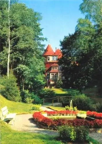 AK, Wirsberg, Frankenwald Sanatorium, um 1980