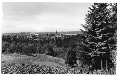 Ansichtskarte, Falkenstein i. Vogtl., Blick von der Hanneloh, 1963