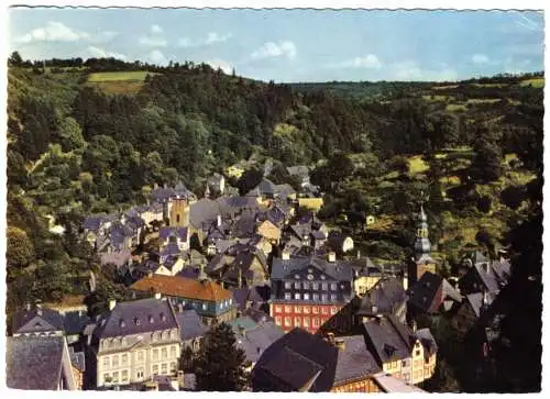 AK, Monschau, Teilansicht, ca. 1962