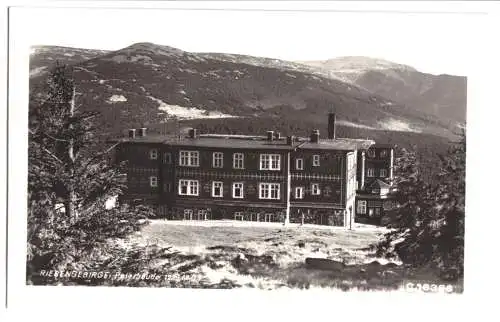 Ansichtskarte, Riesengebirge, Krkonoše, Peterbaude, 1941